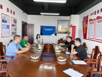 上海电气新能源总经理陈晨一行光临安徽888集团